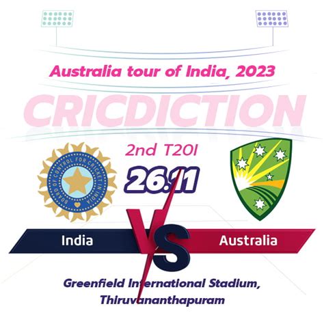 LIVE: Who will win today match prediction. 2nd T20I, India vs .